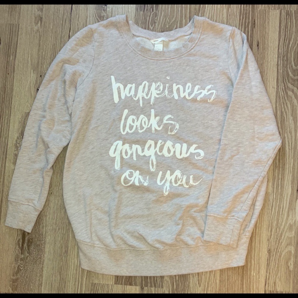 H&M Blush Sweatshirt